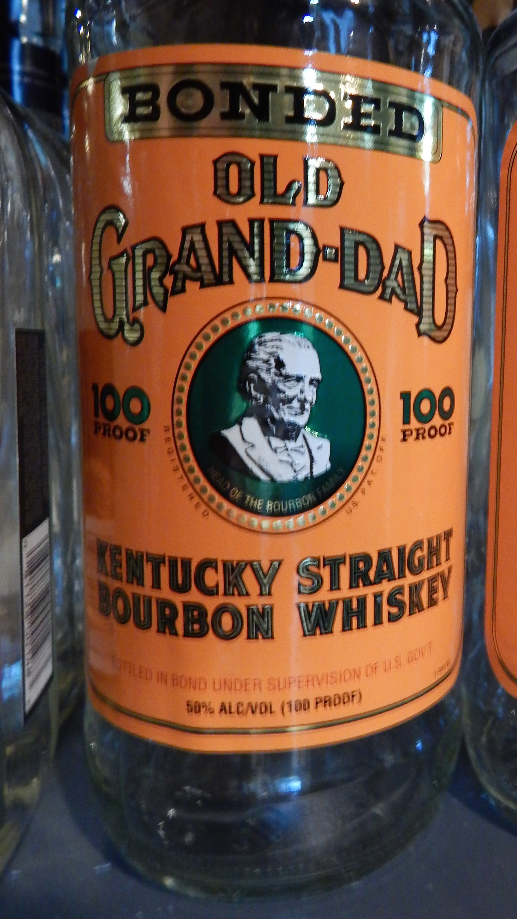 Old GrandDad Bottle Whiskey Bottom Candle Company